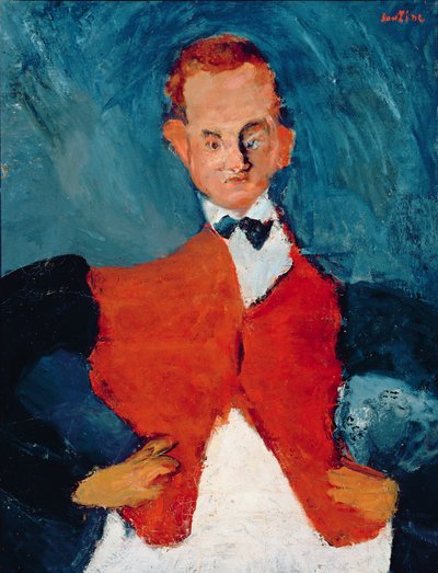 Il cameriere del servizio in camera da Chaim Soutine